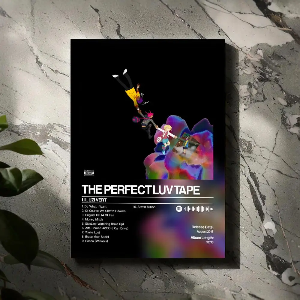 

Lil Uzi Vert The Perfect Luv Tape Poster Prints Canvas Painting Wall Art Picture Living Room Home Decor Music Album Cover
