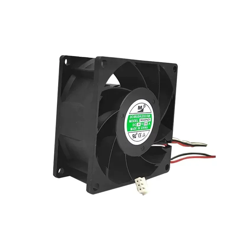 For YM2408PMZB1 DC24V 0.40A 8038 Three-Wire Alarm Fan with Large Air Volume and Variable Frequency Cooling