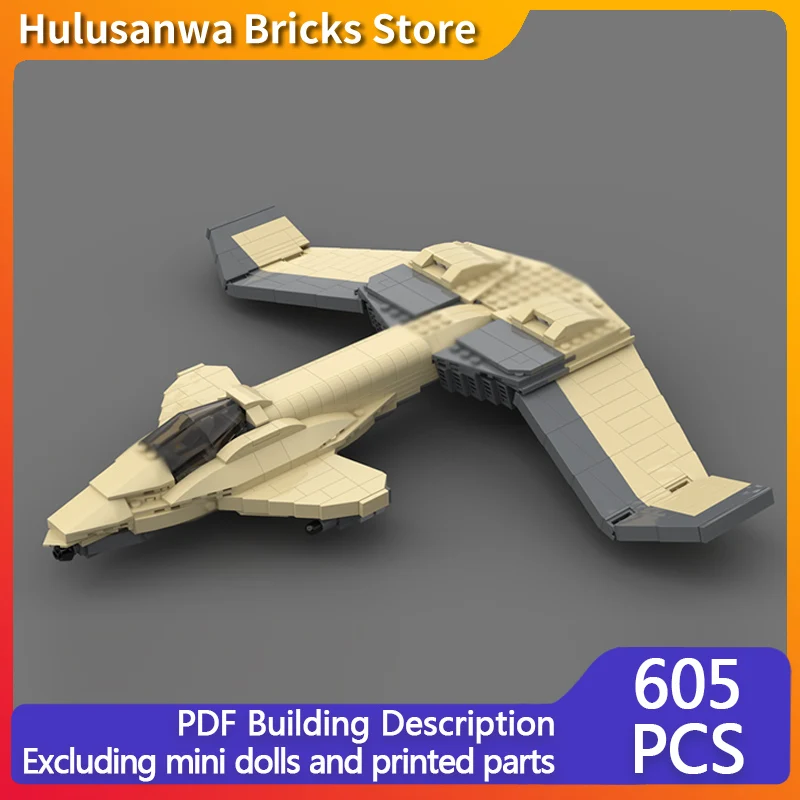 

Популярная игровая модель MOC, строительные кирпичи, основные форсунки-истребители, модульные технологии, подарки, праздник, сборка, детские игрушки, костюм