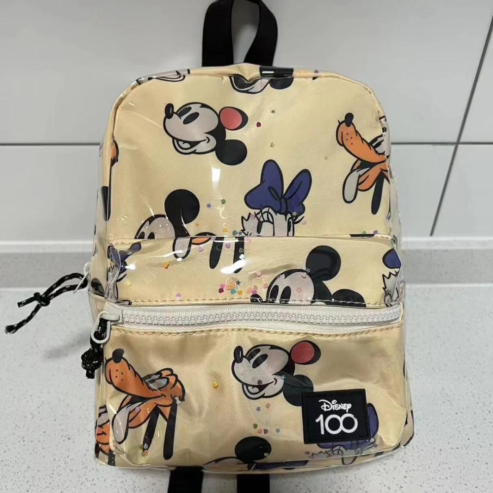 New Disney Cartoon shoulder bag Backpack Baby Girls Mickey Mouse Lovely Schoolbag Kindergarten Kids gift