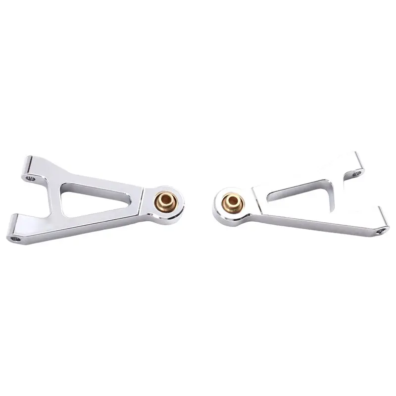 ABJL-For MJX 1/14 Scale RC Car Replacement Upgrade Front Upper Swing Kit- Works Models 14301/14302 14303 14304 Silver Access