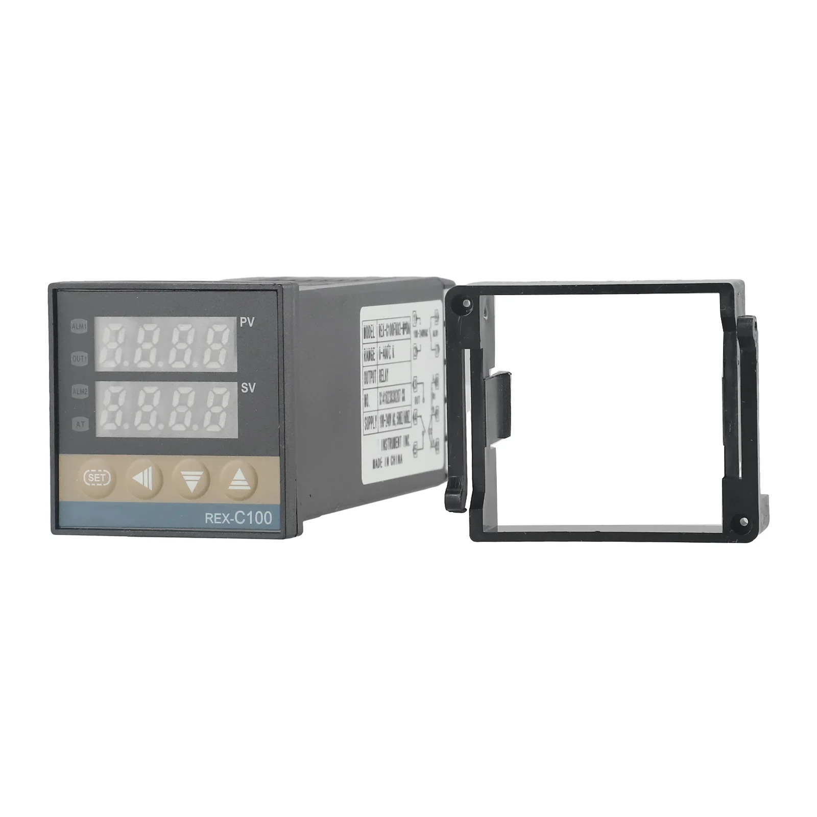 Digital Display PID Temperature Controller REX C100 Reliable Thermostat for Injection Molding Machines and Similar Devices