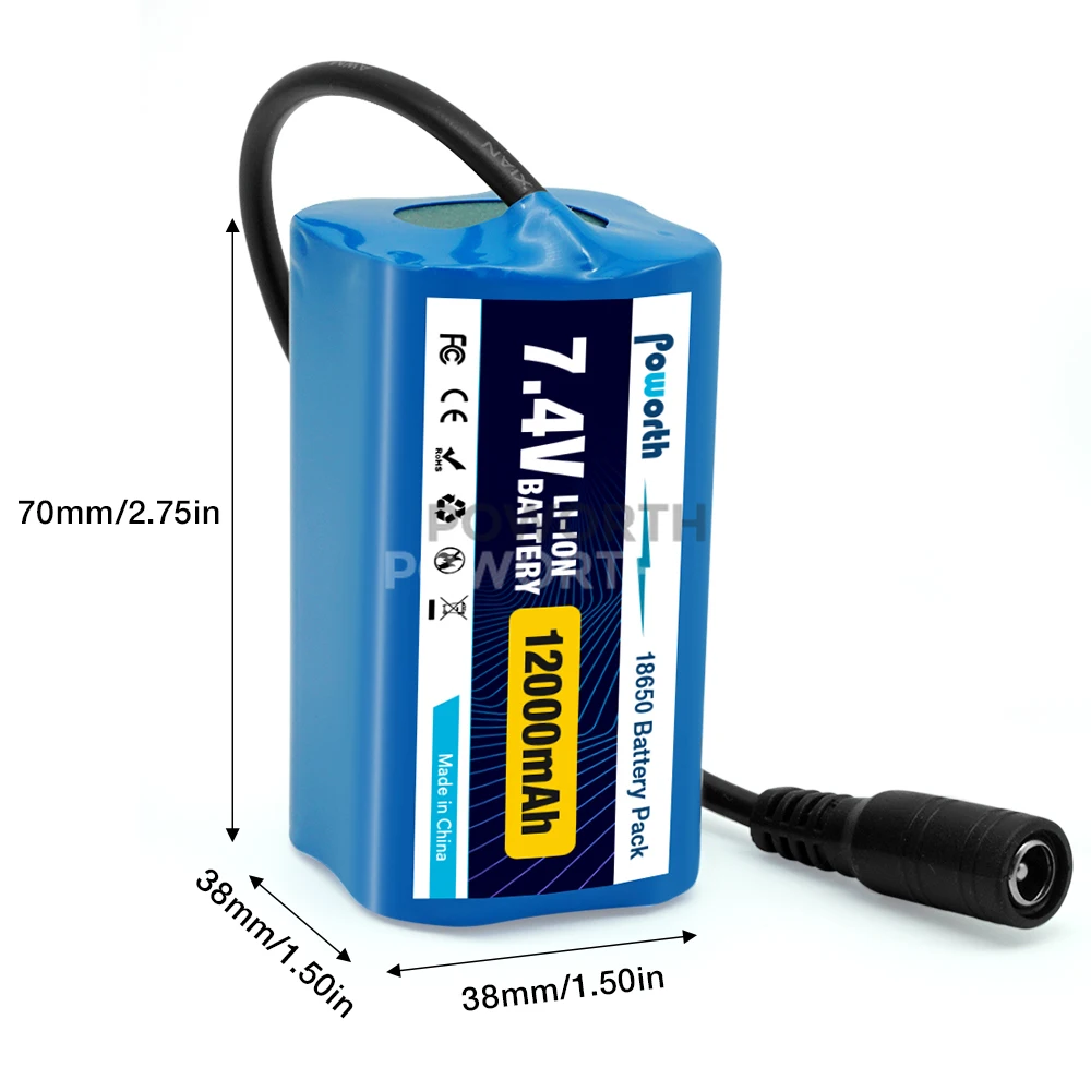 Original T188 2011-5 T888 V007 H18 C18 2S2P 7,4 V 12000 mAh Li-Ion Akku für Fernbedienung/RC Angeln Köder Boot batterie