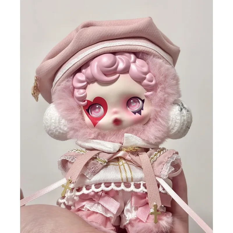 Dla nowego produktu SP Winylowa pluszowa lalka Ubranka dla niemowląt SKULLPANDA Miękka i wytrzymała winylowa wystawa Tide Play Ornament Prezent