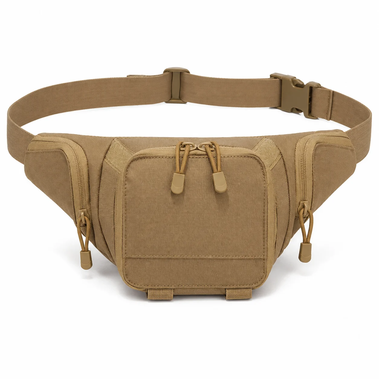 Outdoor tactical multifunctional storage hanging bag, portable invisible waist bag, diagonal cross accessory bag