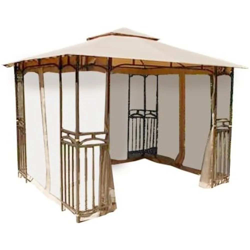 

11 x 9 Curved Corner Panel Gazebo Replacement Canopy Top Cover