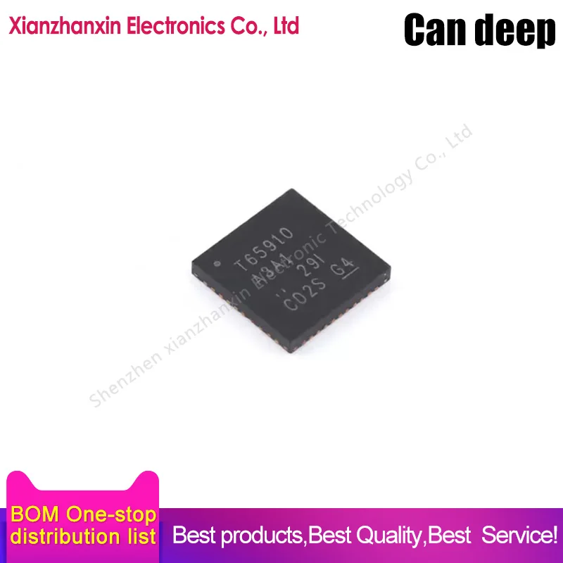 1~5pcs/lot TPS65910A3A1RSLR T65910 A3A1 VQFN-48 Battery management chip