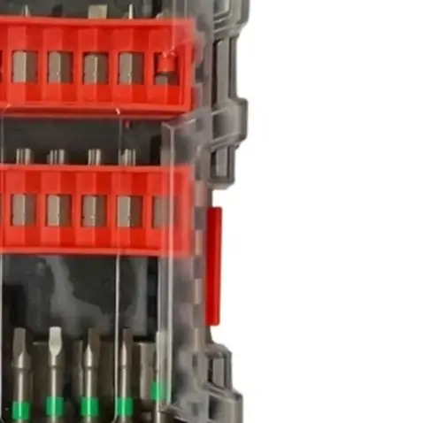 45 Piece Strong Magnetic Screwdriver Set Alloy Bits With Black Phosphating Treatment For Repair And Home Tool Kit