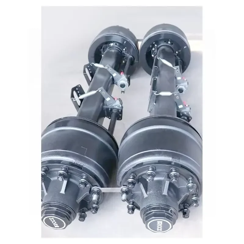 Heavy Duty Dual Axle Trailer Components with Brakes for Tandem Systems Robust Replacement Parts for Utility Trailers High