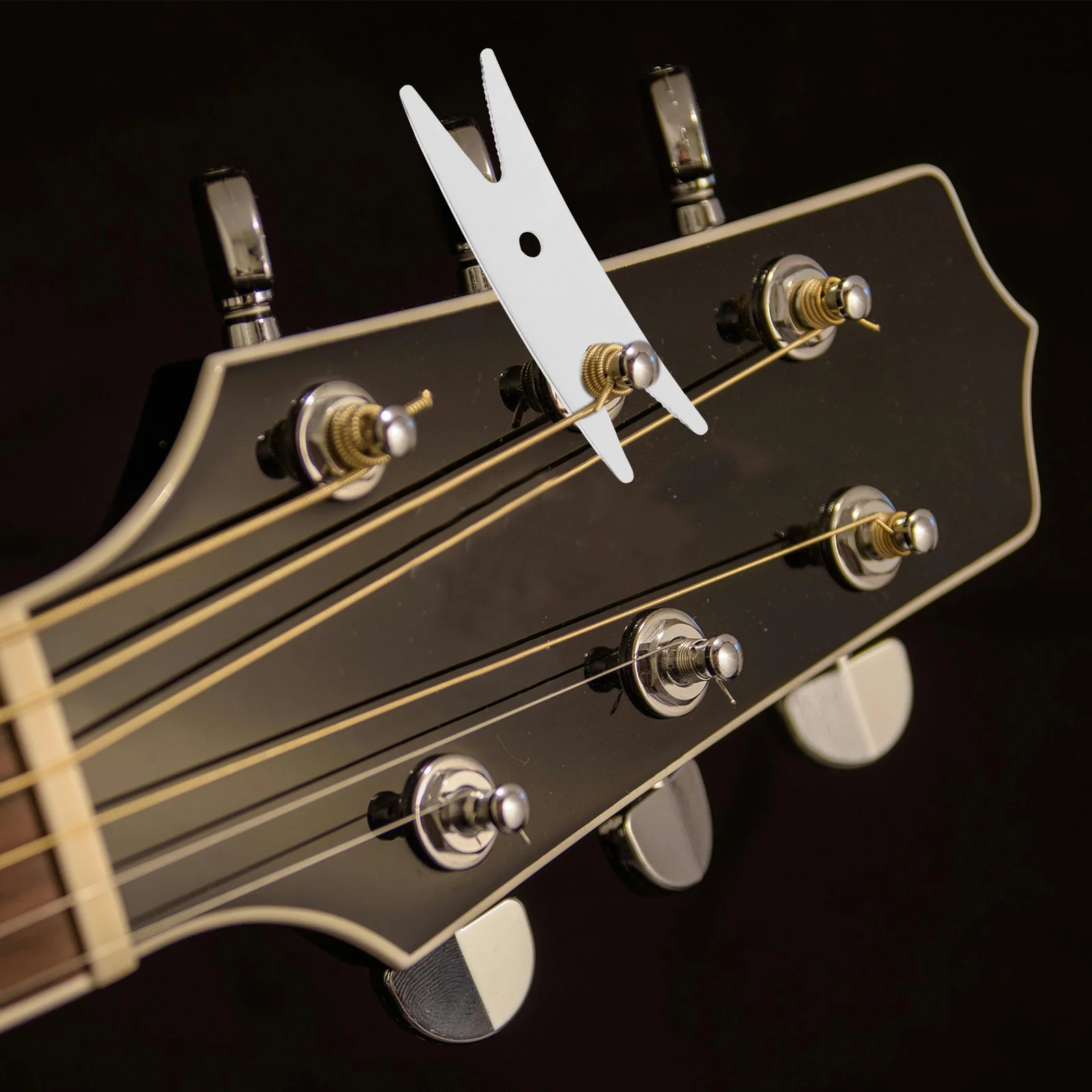 

Metal Multi Spanner Wrench for Guitar Bass Tightening Loosening Control Pots Jack Tuners Parts Silver Guitar Wrench