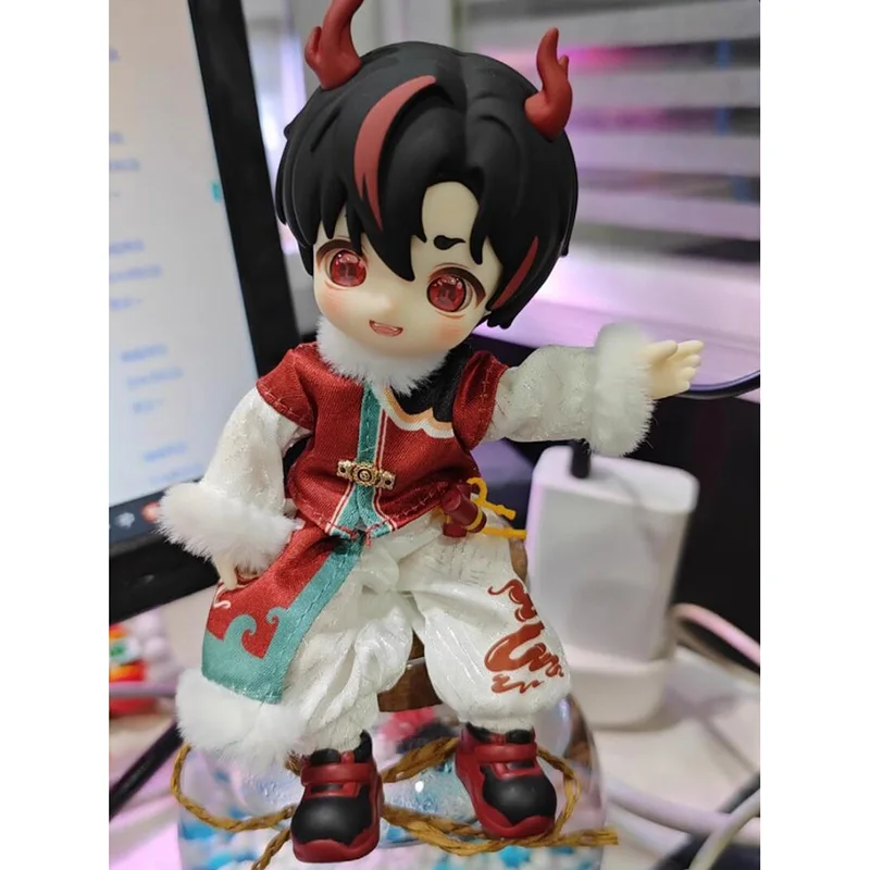 Oryginalny Spot Nagi Beastboy 4. Generacji Seria Bezproblemowa Blind Box Ruchome 12 Sztuk Bjd Tide Do Zabawy Ręcznie Robione Prezenty