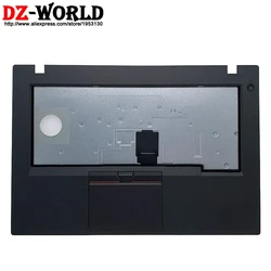 새로운 오리지널 대문자 Palmrest 키보드 베젤 커버 지문 구멍 Lenovo Thinkpad L460 L470 노트북