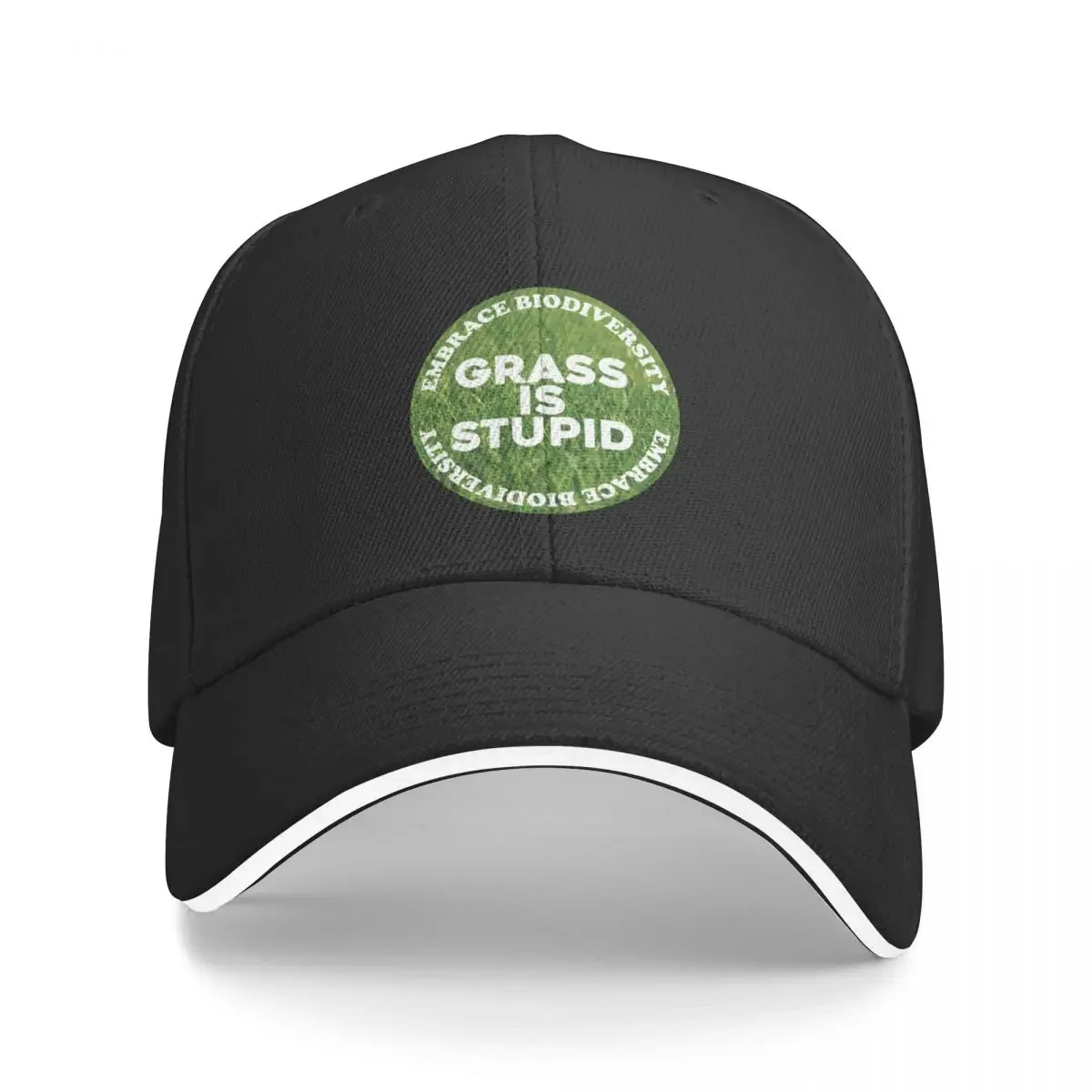 

Grass is Stupid Baseball Cap sun caps custom Hat Man Women's
