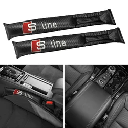 Car Leather Gap Filler Plug Leak Proof Pads Car Deco Styling Accessorie For Audi SLine A3 A4 B8 8P 8V B6 A5 A6 C7 Q5 B9 B7 C6 A1