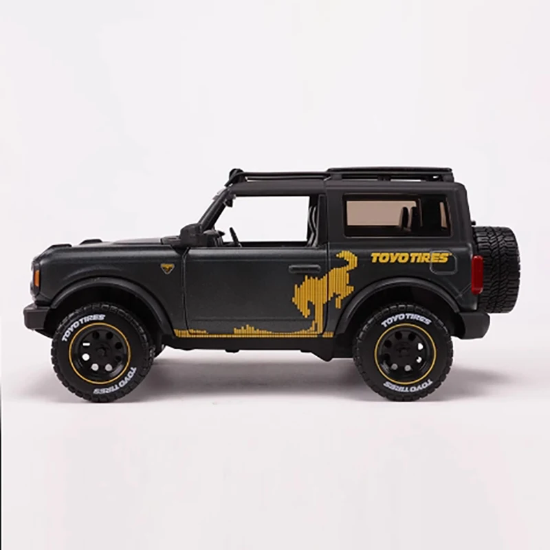 Maisto Schaal 1:24 Bronco Badlands Legering Simulatie Auto Terreinwagen Model Eindproduct Speelgoed Hobby Collectie