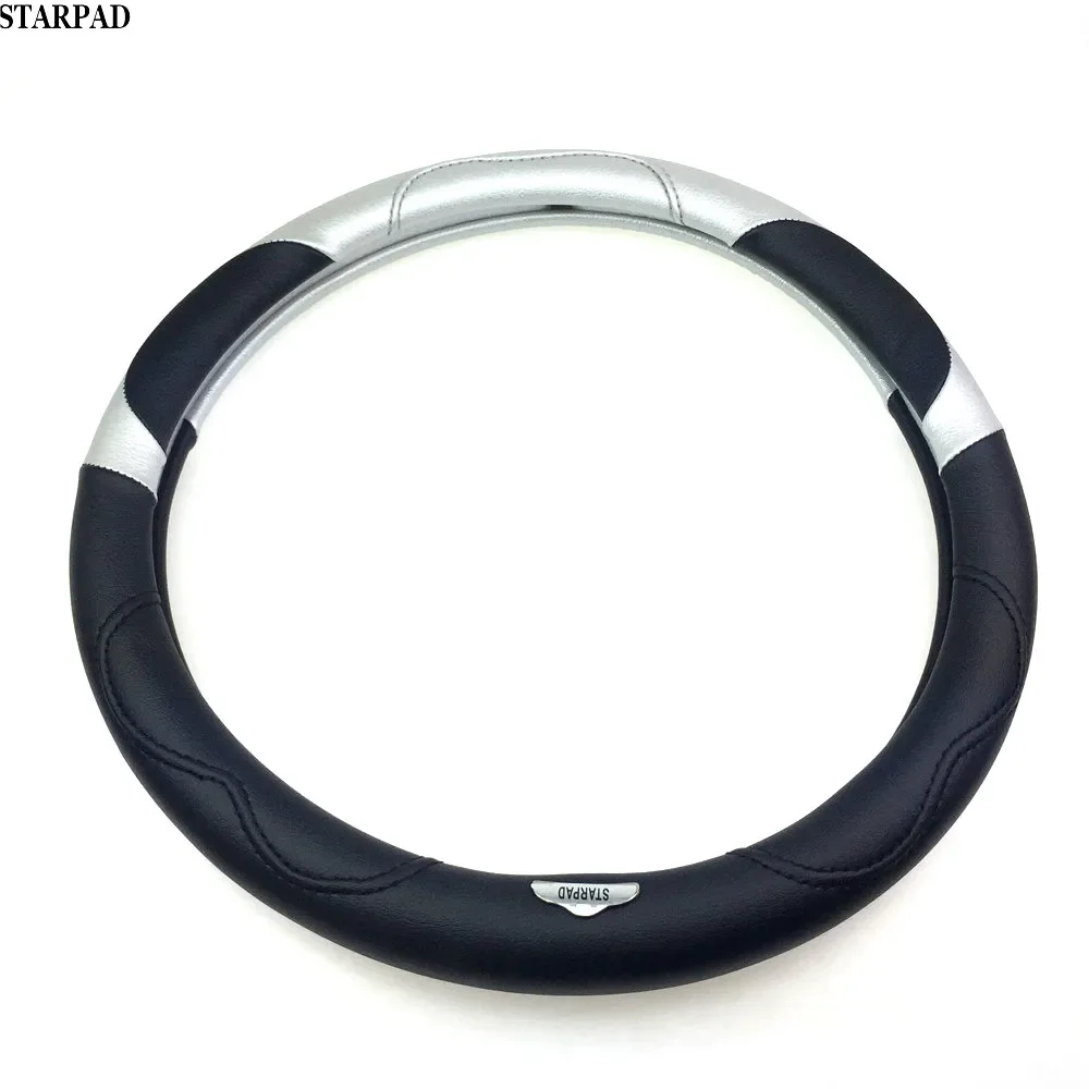 STARPAD For Car Sets For Mazda 2 3 6  Universal accessories black silver Steering Covers