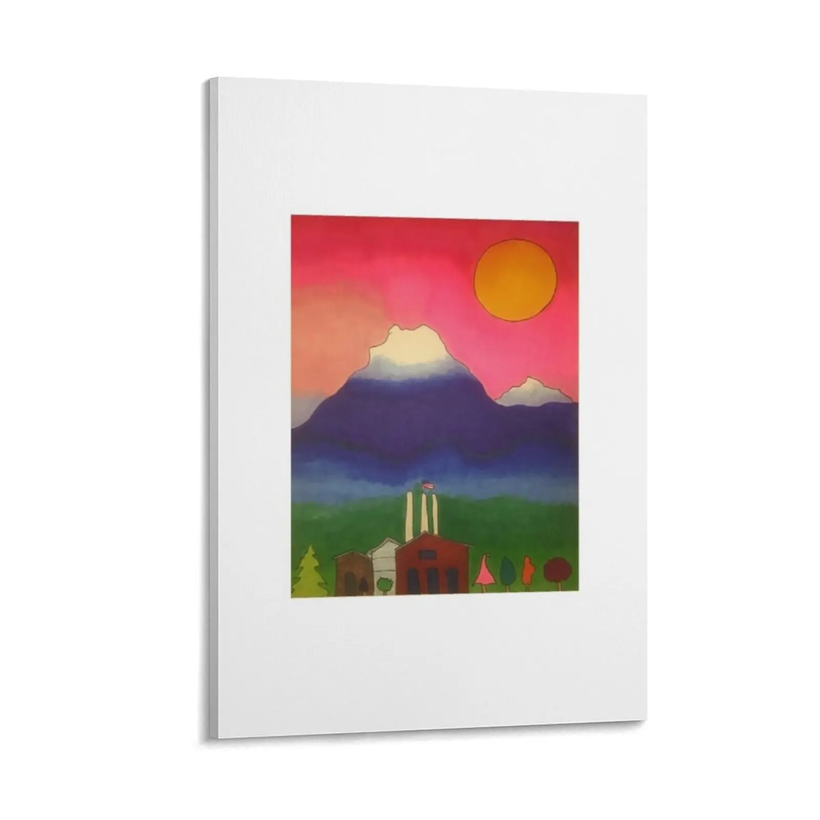 

Bend, Oregon Canvas Painting room decors aesthetic Decoration for home