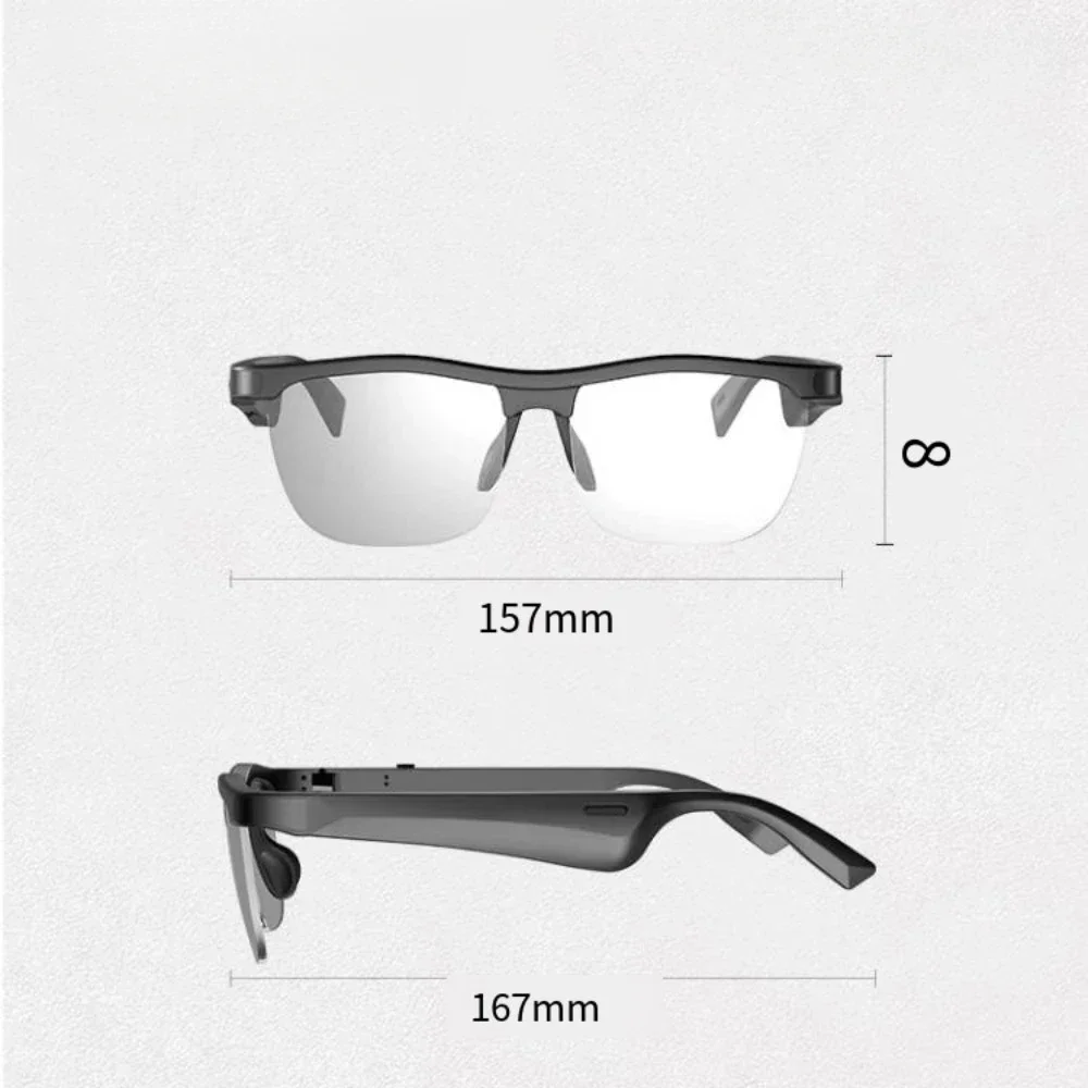 Bluetooth Smart Glasses, Directional Audio Speaker, Polarized, High Quality, Music, Speech Control, Play Phone Call,Sunglasses