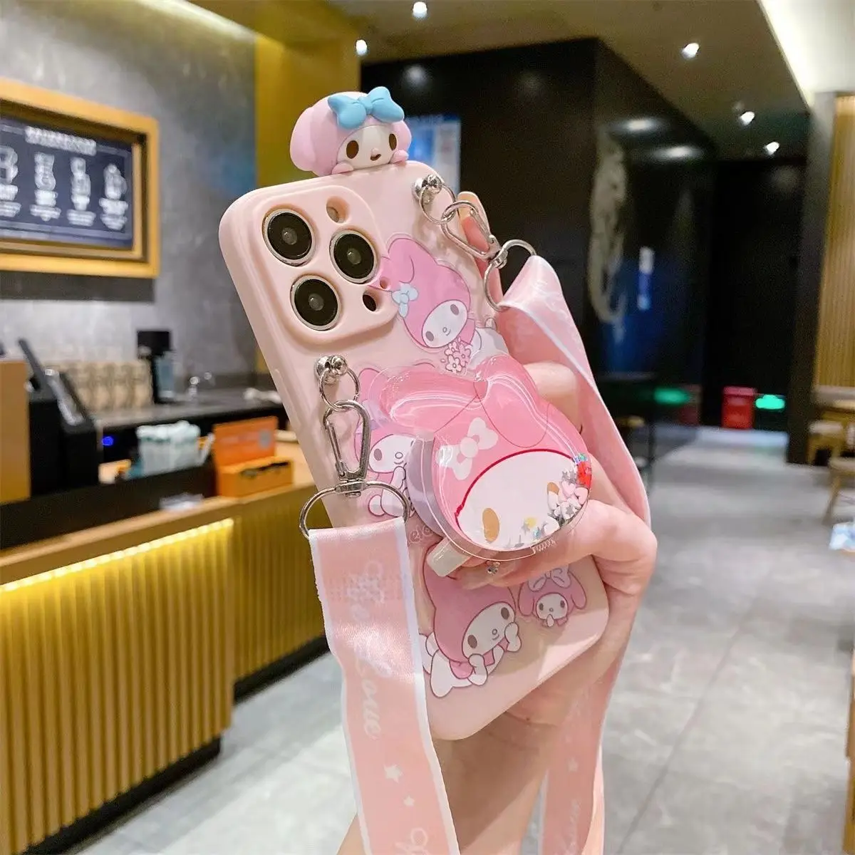 【iPhone16ProMax】 My Melody & Kuromi Case Sanrio Iphone 16 15 14 My Melody Kuromi 13 12 11 Pro ProMax