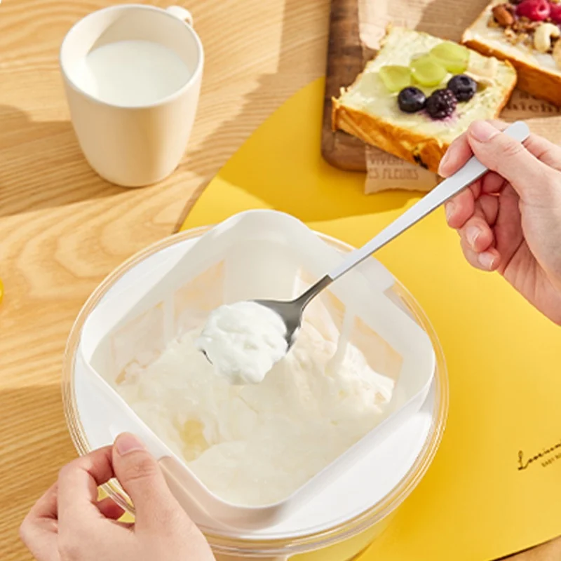 Joghurt Szűrőkészülék Héra Gabonarosta Meghűlés Kiőrlés Tabletta Joghurt készítő Levehető cuved hogy Tiszta élelmiszeripari Szűrőkészülék Joghurt Héra drainer