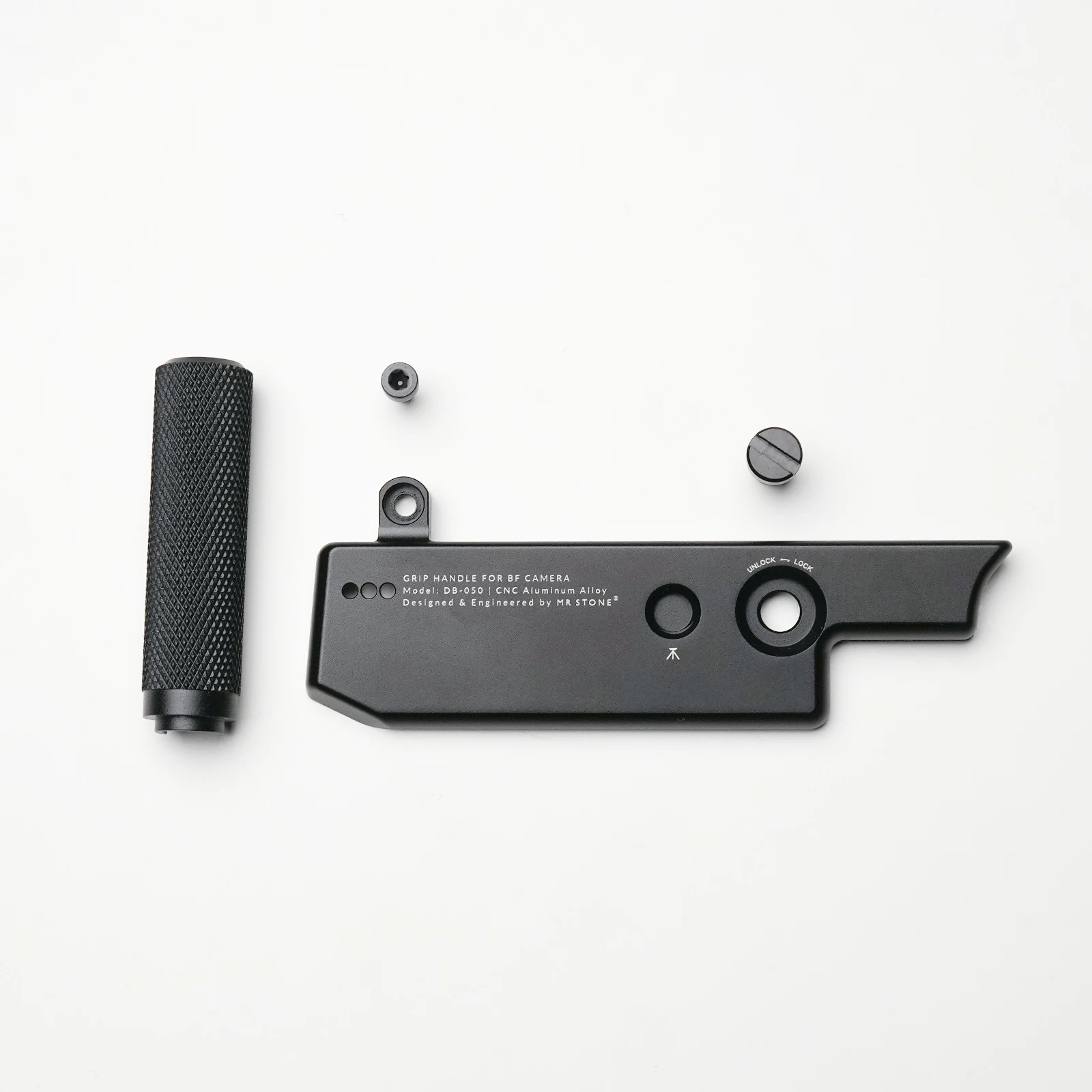 MRSTONE voor Sigma BF Camera Metalen handgreep L-vormige handgreep Duimgreep met Quick Release Plate Design Zilveren handgreep
