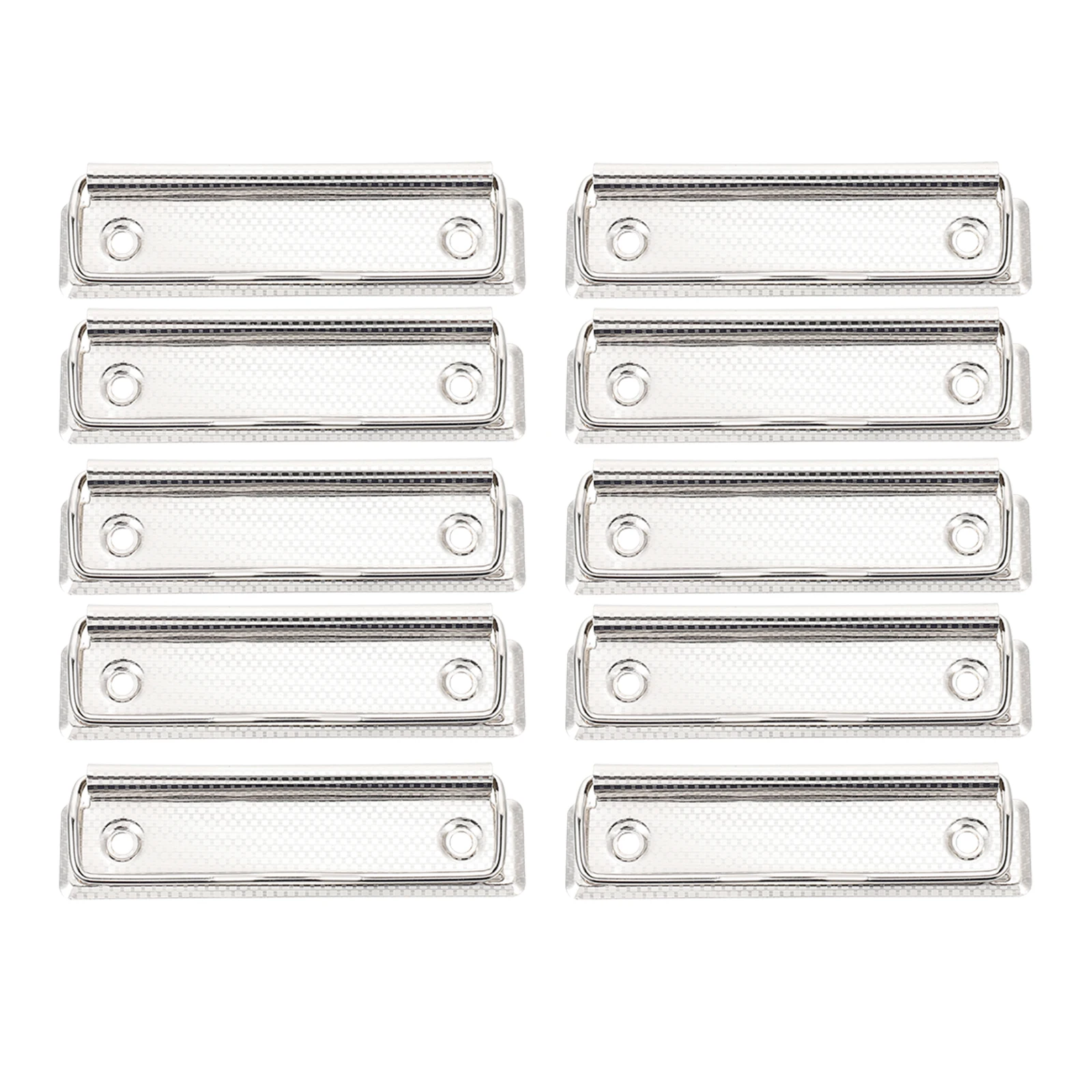 

15 Pcs Aluminum Metal Plate Clip Clipboard Clips Wide Clamp for Clipboards Office