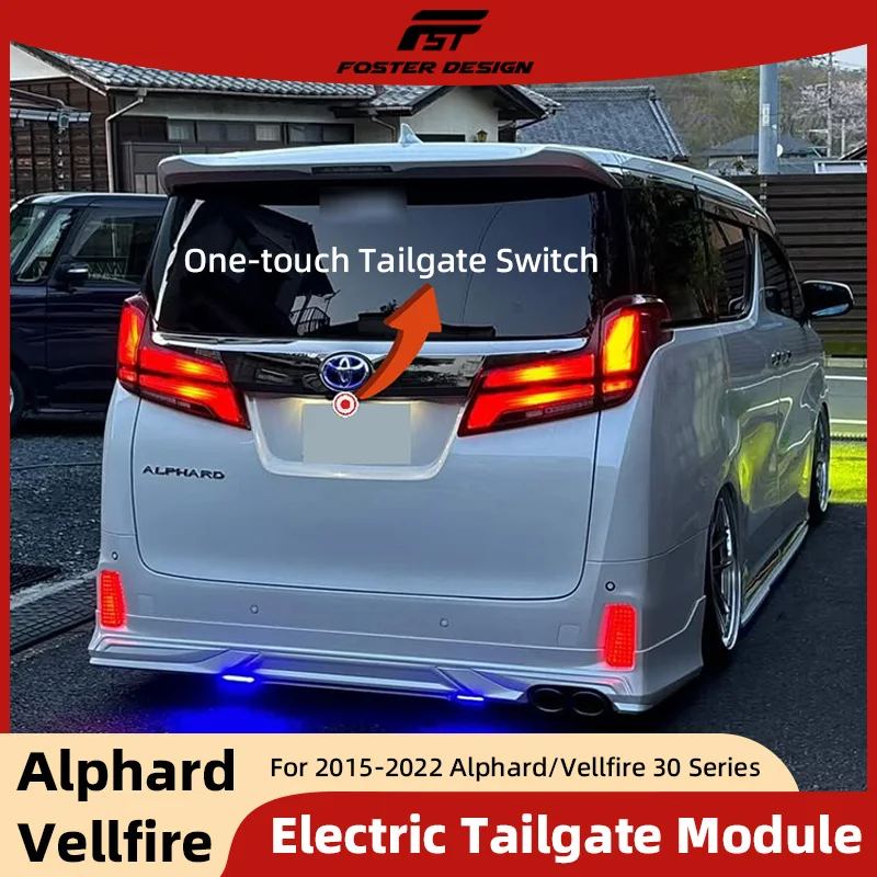 

For Toyota Alphard Vellfire Series 30 Electric Tailgate Switch Module Back Door Open Kit