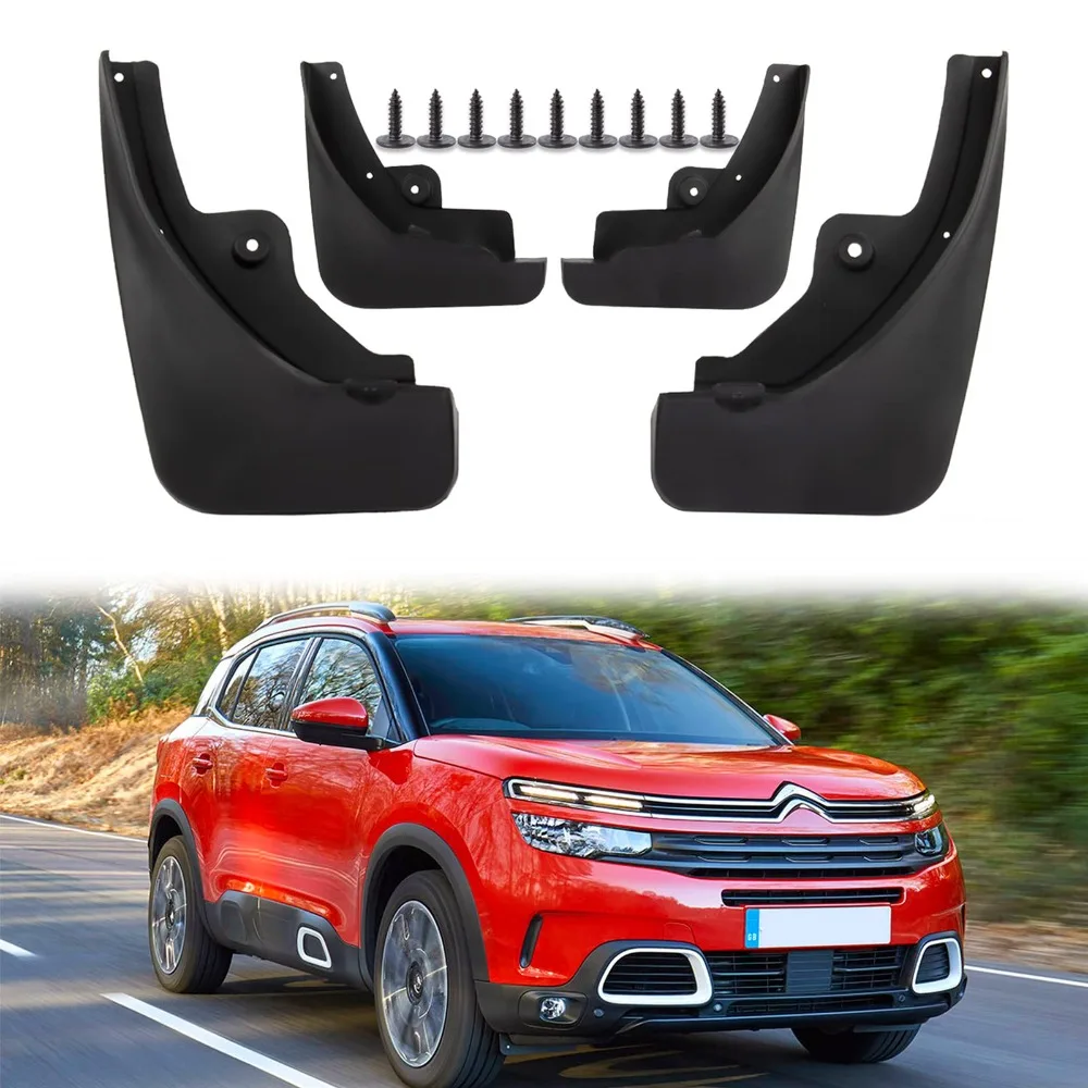 Car Mud Flaps Mudguard Fender Splash Guards Kit For Citroen Aircross C5