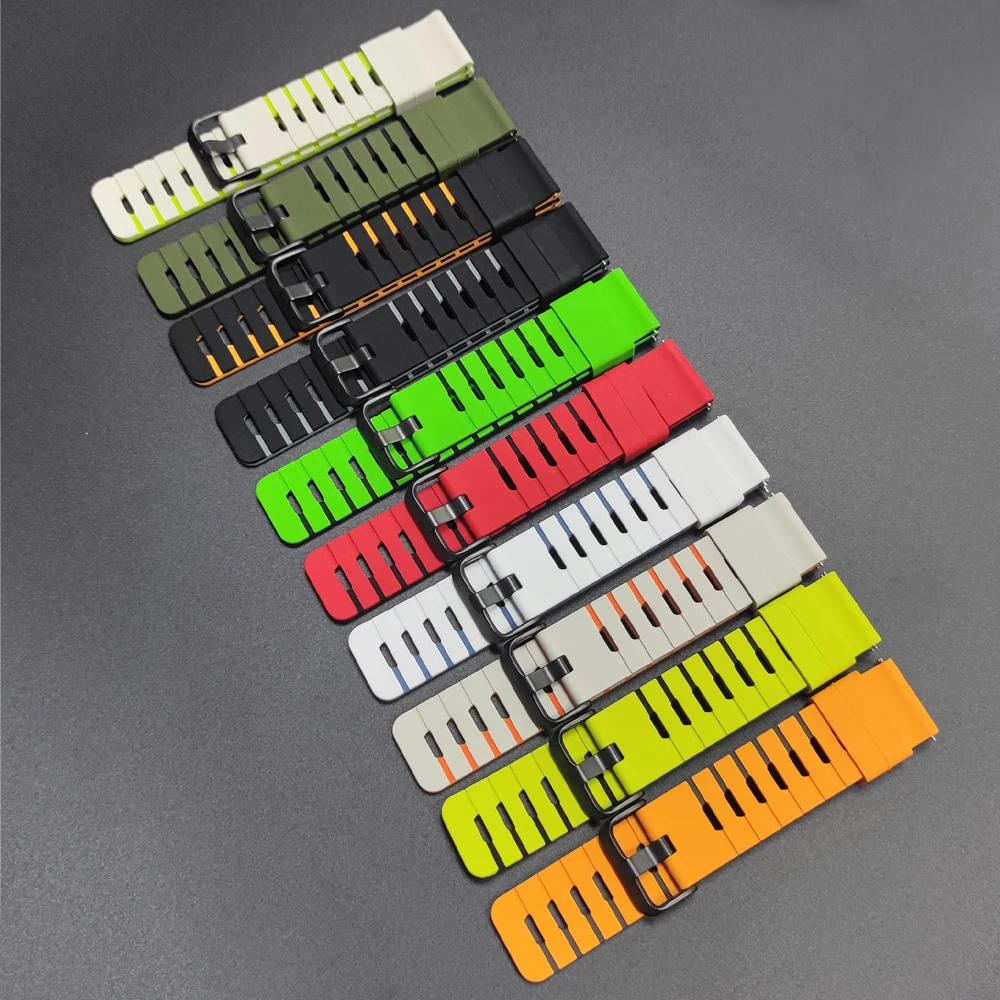 Sports Silicone Strap For OnePlus Watch 3 2R 2 46mm Soft Bracelets For OPPO Watch X X2 Watch 4 Pro Smartwatch Band 22mm Correa