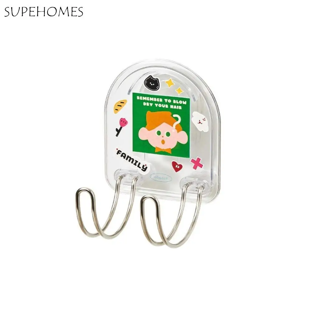 

Space-Saving Storage Suction Cup Hair Dryer Holder Adhesive-Free Installation Multi-Purpose No-Drill Wall-Mounted Storage Rack