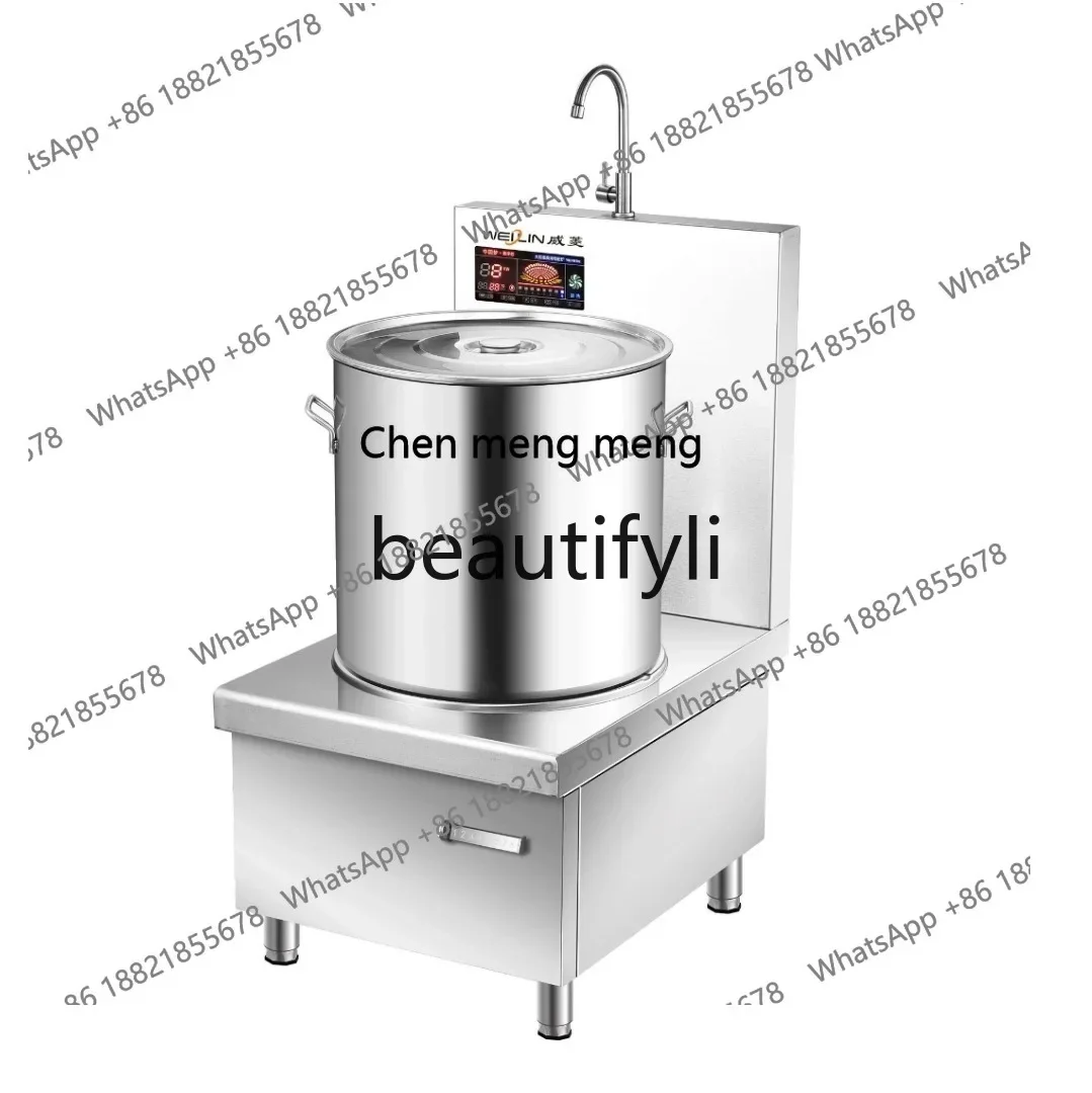 

AB02 Низкая суповая плита Индукционная плита Отель Кухня 100-250 человек Высокая мощность Экспорт Коммерческая