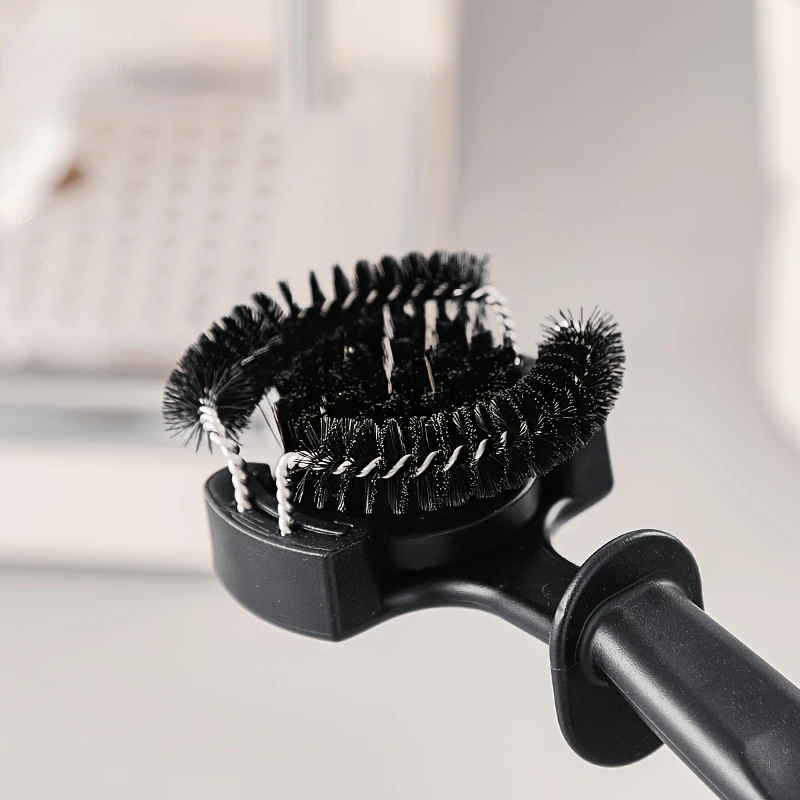 فرشاة تنظيف ماكينة القهوة قابلة للفصل - أداة ماكينة صنع الاسبريسو والنايلون لسهولة التنظيف - تناسب 51/58 مم (2.01 بوصة/2.28 بوصة)