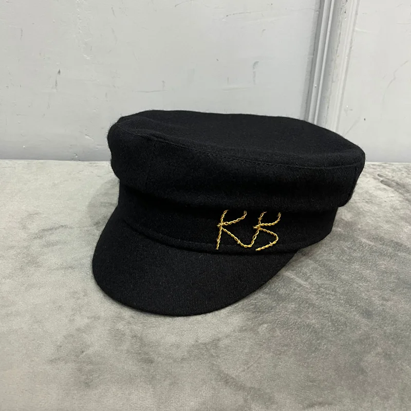 2022 new arrival women's visors Monogram-embellished Baker Boy Cap