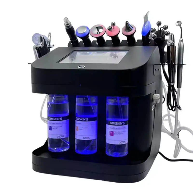 Newest Portable 10 In 1 Oxygen Facial Beauty Machine Multi-Functional Beauty Devices Skin Tasting Wrinkle Remove