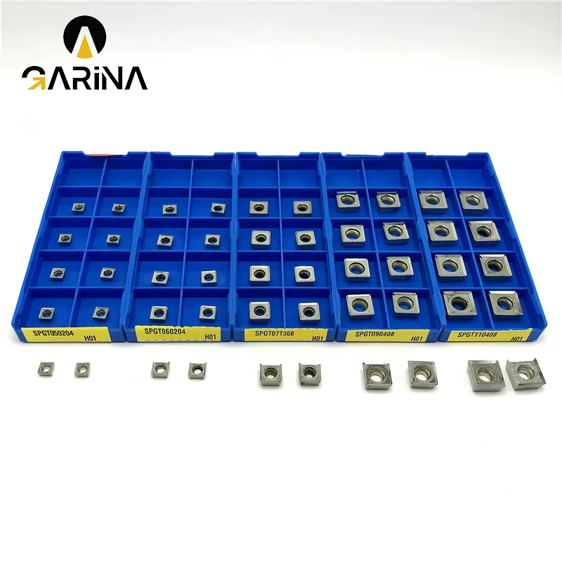 SPGT050204 SPGT060204 SPGT07T308 SPGT090408 SPGT110408 Aluminum Insert turning tool CNC Indexable Copper Aluminum processing