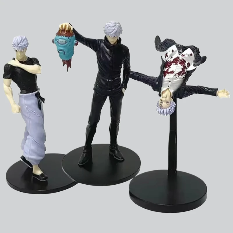 

18cm Anime Satoru Gojo Folding Reversal Action Figures Technique Awakening Jujutsu Kaisen Figures PVC Model Collection Toys