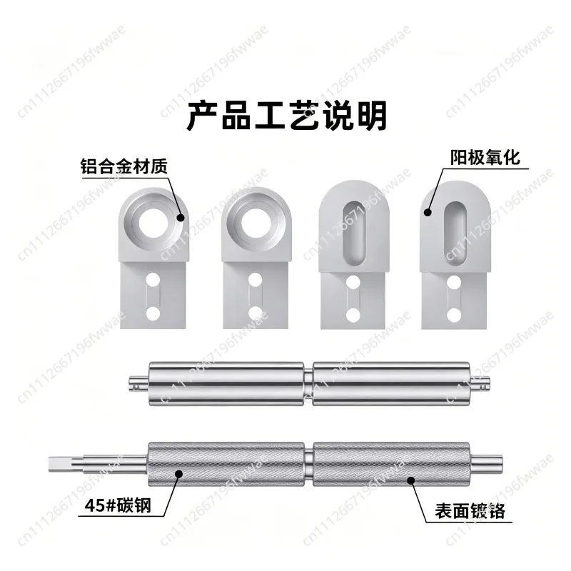 Conveyor Accessories Full Set of Anti-deviation Roller Assembly Line Conveyor Belt Power Roller Leader/follower 4040 Models