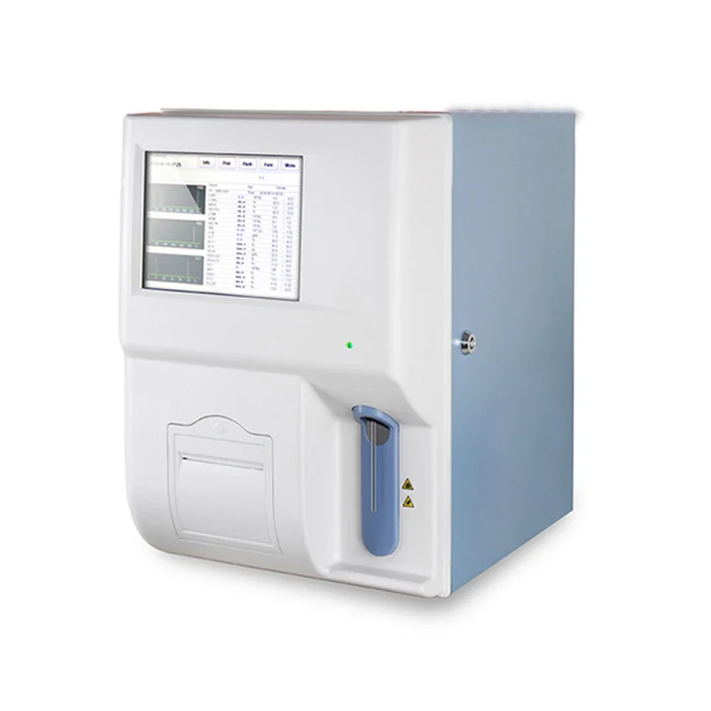 Amain Automatische Bloed Hematologie Analyzer AMHA3100 Klinische Chemie Analyzer Met Touch Screen