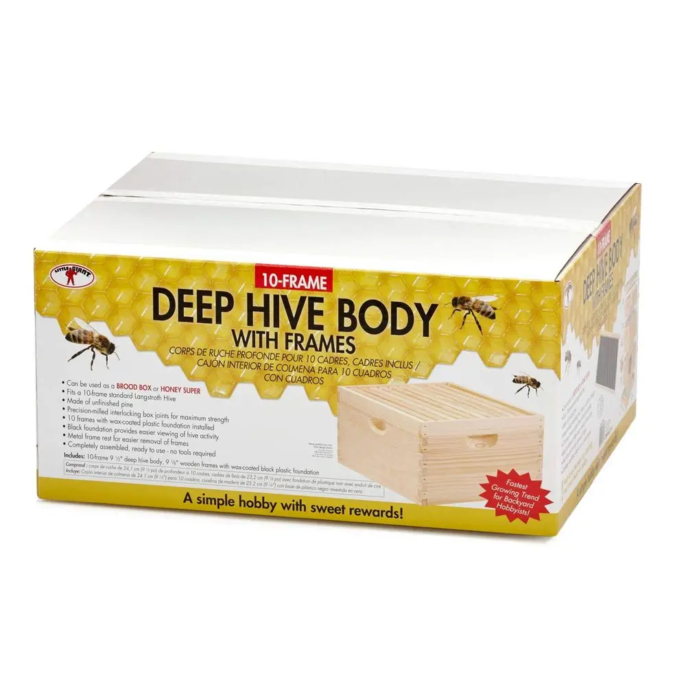 Deep Hive Body with Enhanced Storage (Item No. DEEPBOX10)