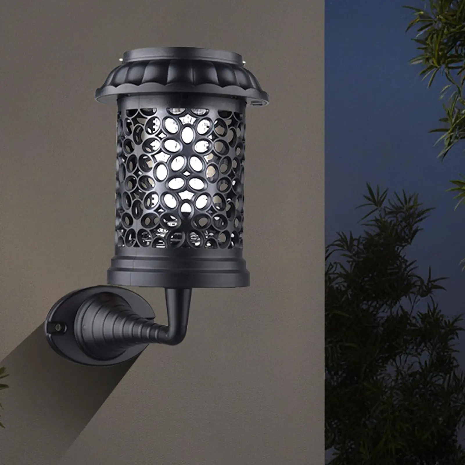 

Gnat Light UV Rays Flying Animal Catcher Light Waterproof Solar Gnat Traps Outdoor For Patio Entrance Backyard Porch Camping