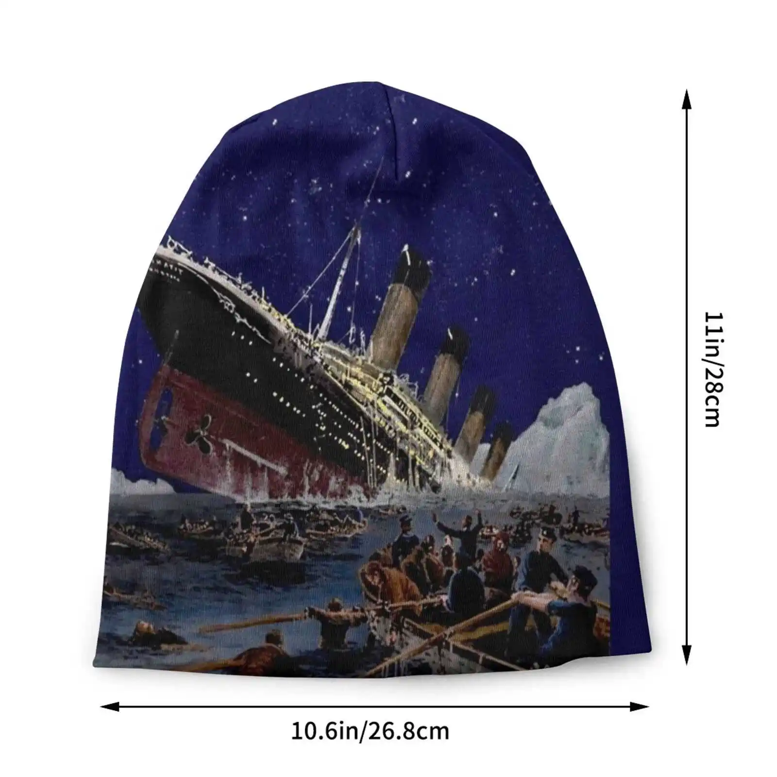 The Tragedy Of The Titanic Knitted Hat Warm Beanie Outdoor Caps Titanic Sinking Animation The Sinking Of The Titanic Titanic