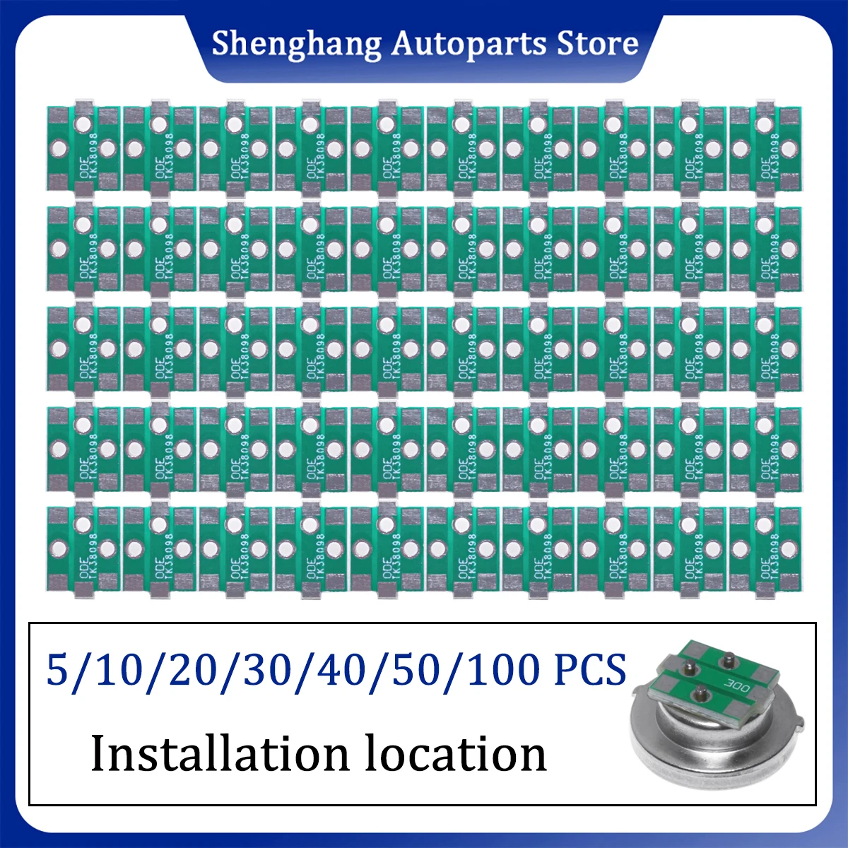 5/10/20/30/40/50/100X Transmission Pressure Sensor Welding Plate For 0DE DQ380 DQ381 0GC For VW Tiguan Seat Skoda Audi A3 Q3 TT