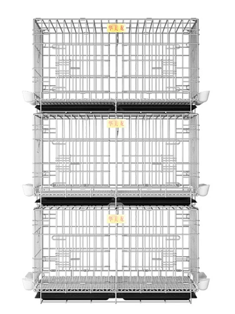 Folding Assemble Pigeon Cage Portable Pet Bird Travel Cage Chicken Quail Duck Poultry Iron Cage Pigeon Pairing Nest Box