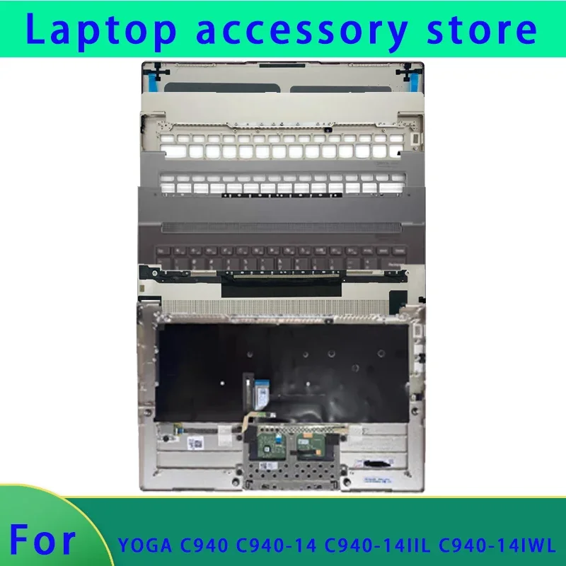 Brand new for YOGA C940 C940-14 C940-14IIL C940-14IWL laptop LCD back cover/palm rest/bottom cover ABCD cover baffle Hinge