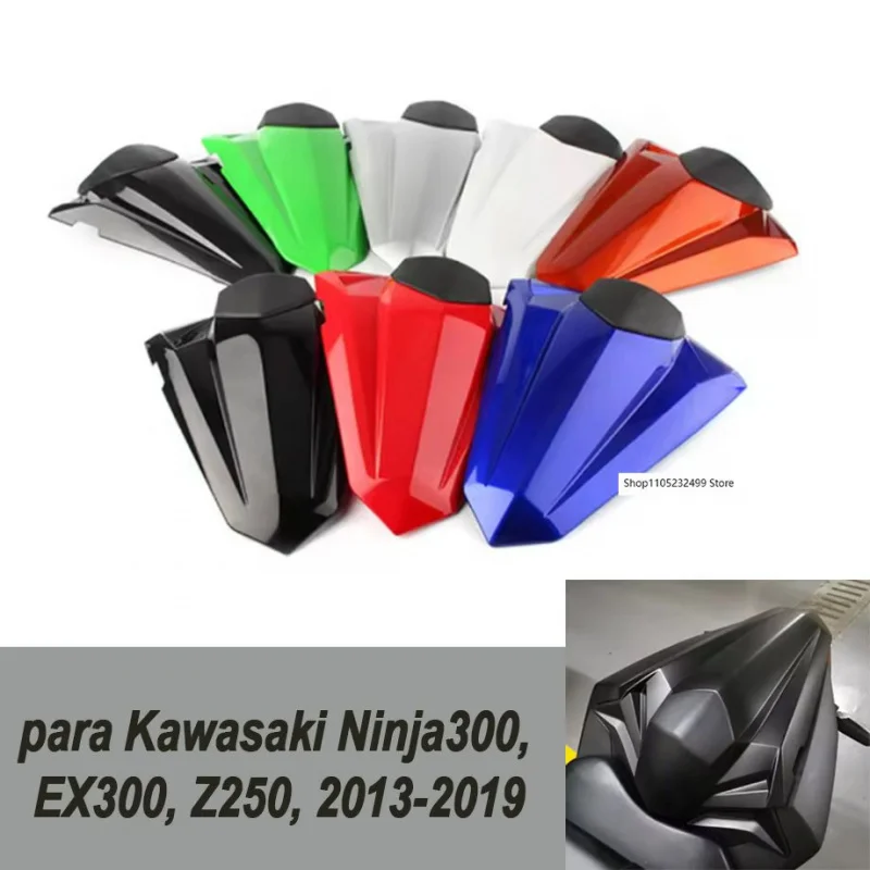 Motorcycle Passenger Seat Back Cover Fairing Part for Kawasaki Ninja 300 250 Z250 EX300 EX300R 2013-2021 2022 2023
