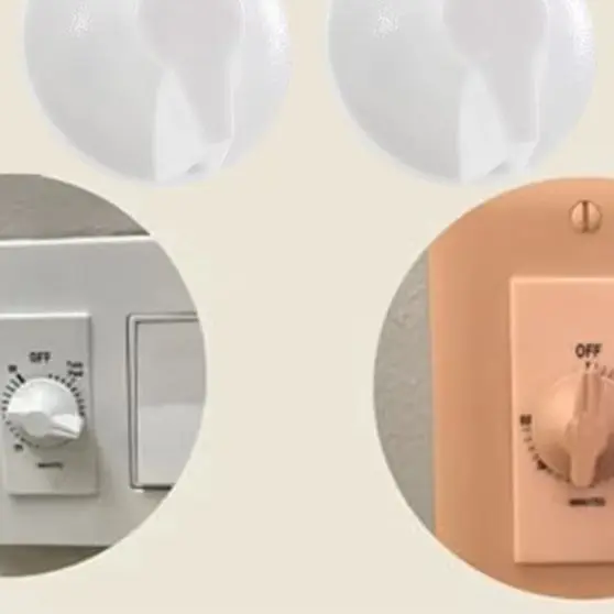 

Light Almond Timer Switch Knobs Pack of 6 for FD Series Timers Compatible with Part Numbers 146MT575A 146MT494A