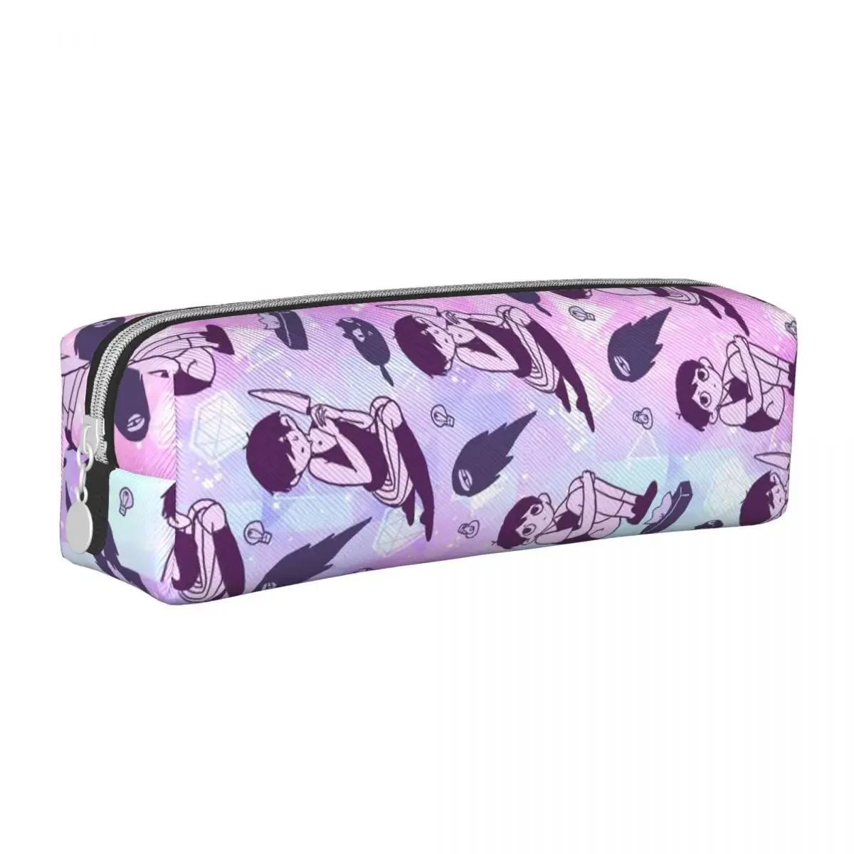 Sunny Pencil Cases Omori Game Cartoon Pencil Box Pen for Girl Boy Large Storage Pencil Bags Students School Gift Stationery