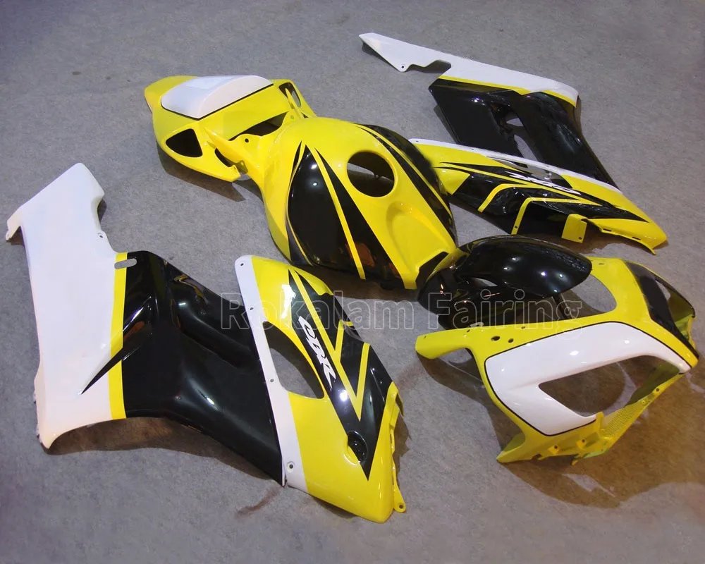 

Для Honda CBR1000RR 2004-2005 CBR 1000 RR 04 05 Желто-черные обтекатели мотоцикла с огненным пламенем (литье под давлением)
