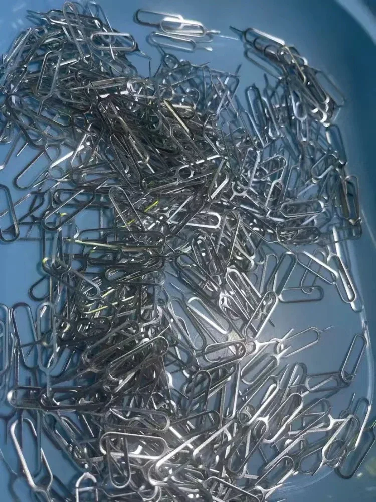 Gran oferta, llave de extracción de tarjeta SIM de acero inoxidable, accesorio Universal para teléfono móvil para expulsión de bandeja