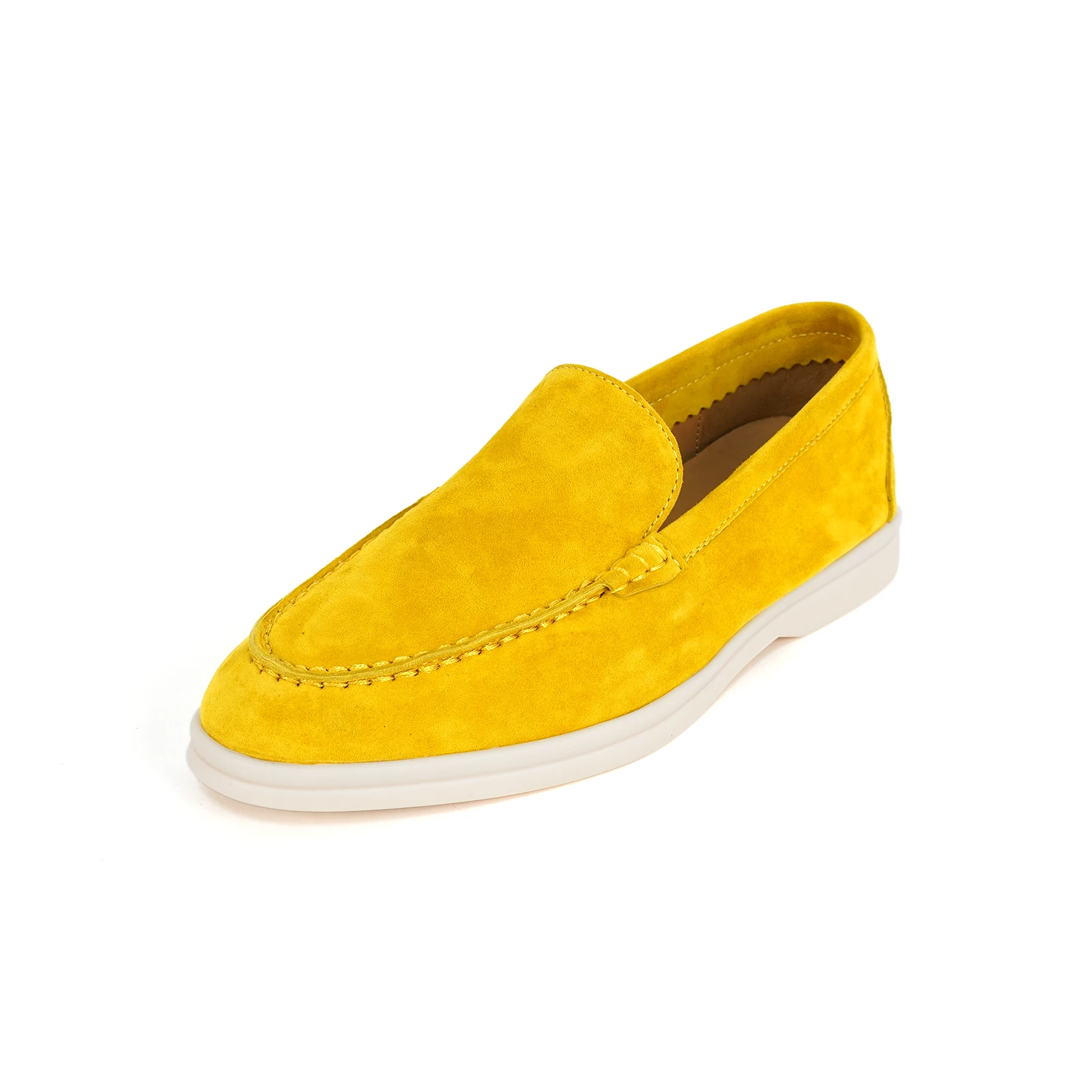 Klassieke Retro Vrijetijdsschoenen Voor Dames, Luxe Echt Leer, Hoogwaardige Loafers, Buitenschoenen, Luie Schoenen